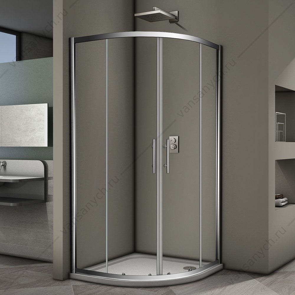 Душевой угол Veconi Rovigo RV-07, 80*80*190, RV07-80PL-01-19C3 Veconi (Италия) купить в Тюмени (Ван Саныч™)