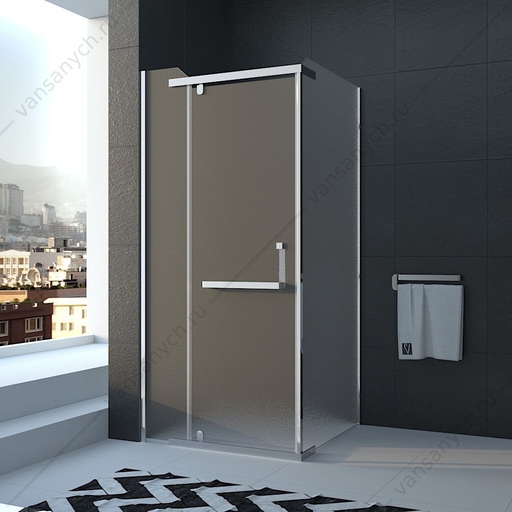 Душевой угол Veconi Rovigo RV-18 Pear, 100*100*195, RV18-100K-02-19C1 Veconi (Италия) купить в Тюмени (Ван Саныч™)