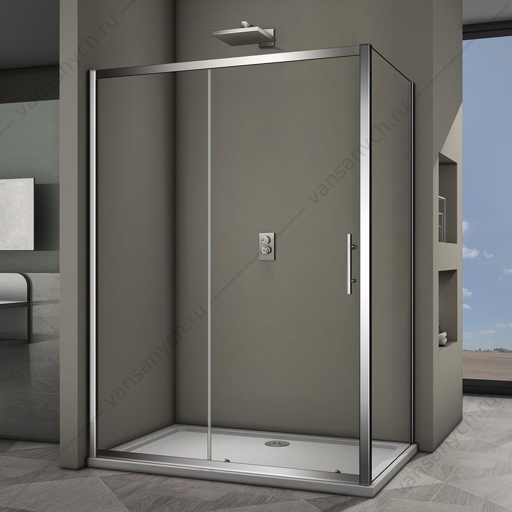 Душевой угол Veconi Rovigo RV-35, 170*100*190, RV35-170100PR-01-19C3 Veconi (Италия) купить в Тюмени (Ван Саныч™)