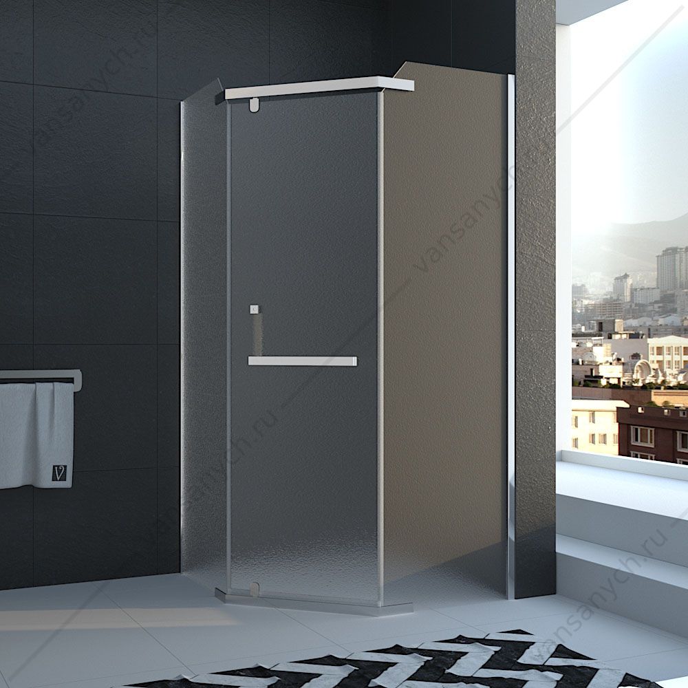 Душевой угол Veconi Rovigo RV-36 Pear, 100*100*195, RV36-100T-02-19C1 Veconi (Италия) купить в Тюмени (Ван Саныч™)