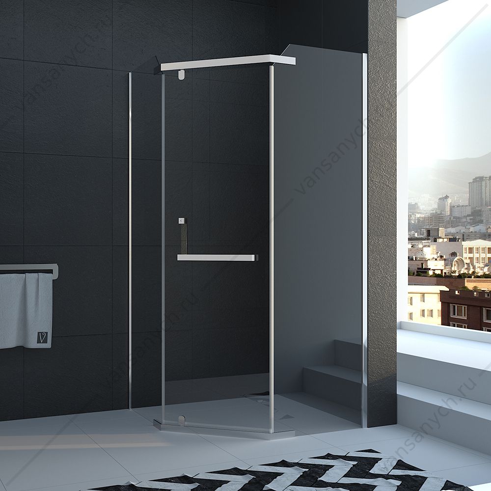 Душевой угол Veconi Rovigo RV-36, 80*80*195, RV36-80T-01-19C1 Veconi (Италия) купить в Тюмени (Ван Саныч™)