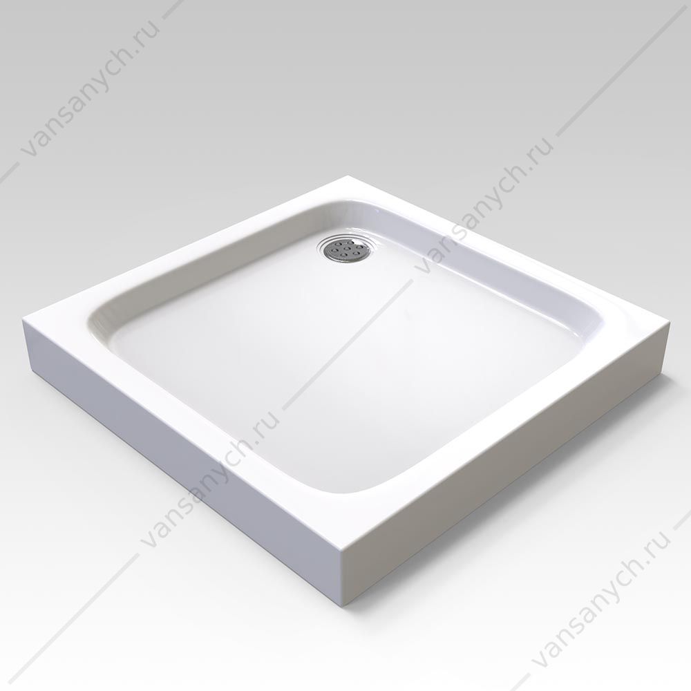 Поддон Veconi Tezeo TZ-02, 80*80*14, TZ02-80K-01-19С1 Veconi (Италия) купить в Тюмени (Ван Саныч™)
