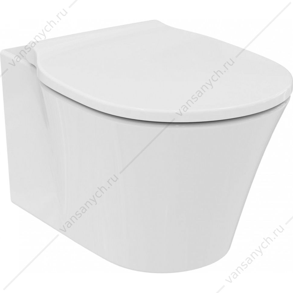 Унитаз подвесной Ideal Standard Connect Air с сиденьем микролифт Aquablade E005401 Ideal Standard (Бельгия) купить в Тюмени (Ван Саныч™)