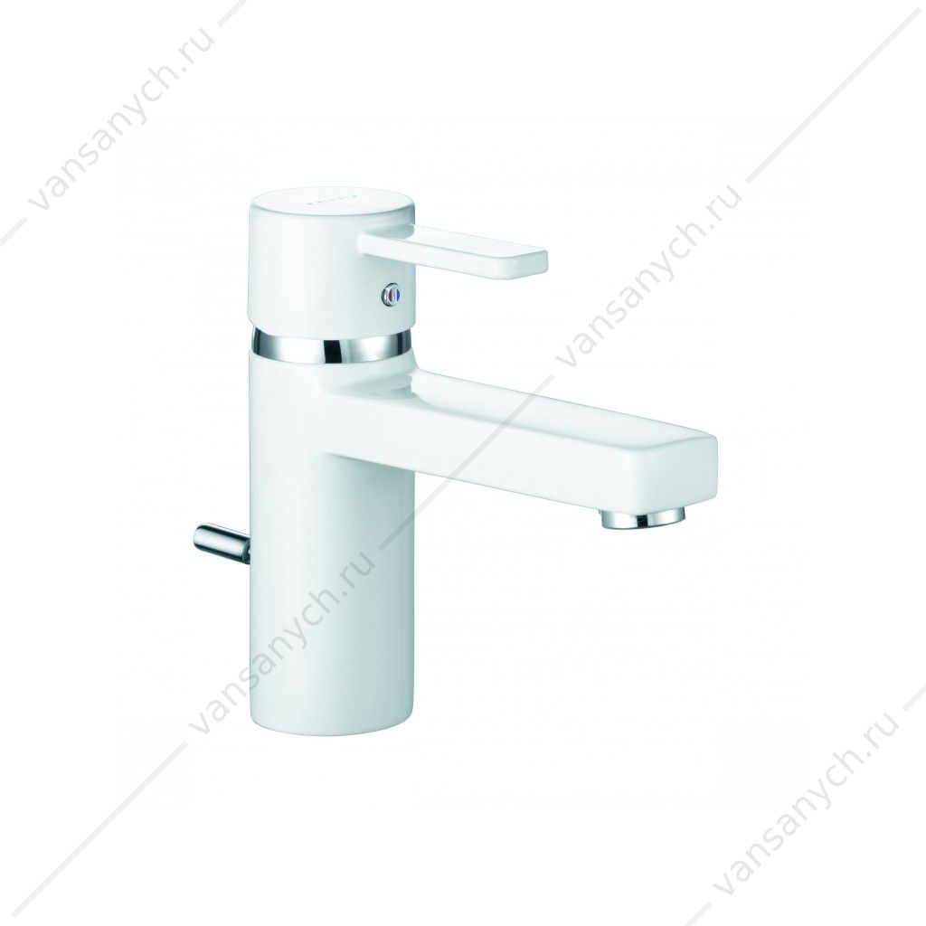 Смеситель для раковины KLUDI ZENTA XL белый/хром, 382609175 Kludi (Германия) купить в Тюмени (Ван Саныч™)