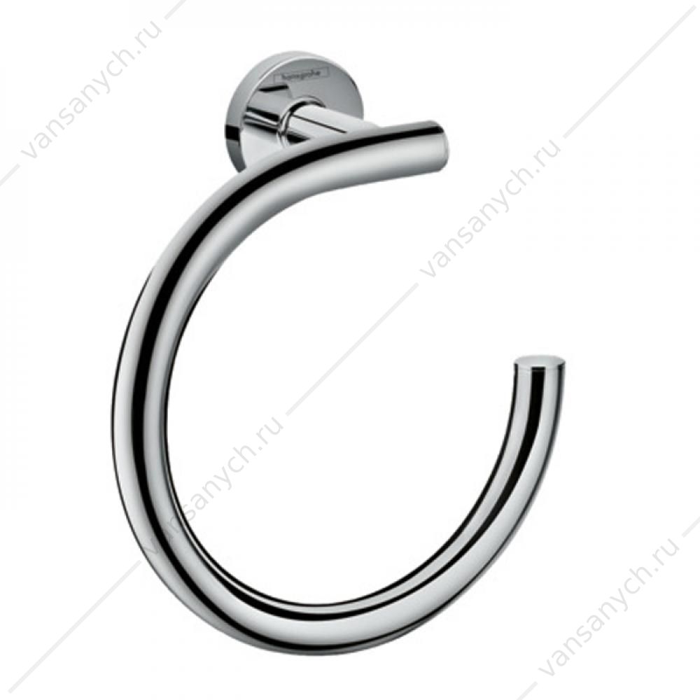 Полотенцедержатель кольцо Hansgrohe Logis Universal, 41724000 HANSGROHE (Германия) купить в Тюмени (Ван Саныч™)