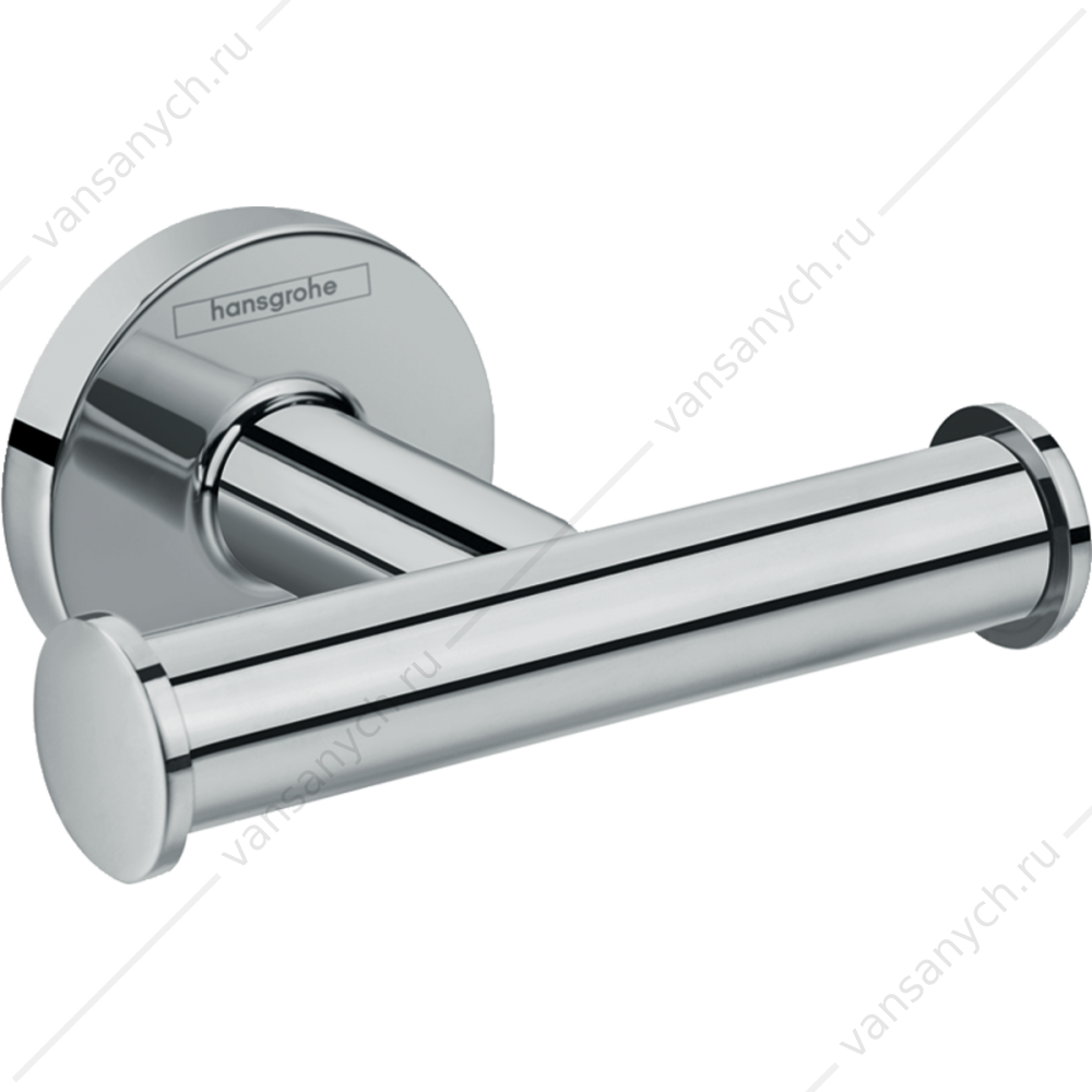 Крючок двойной Hansgrohe Logis Universal, 41725000 HANSGROHE (Германия) купить в Тюмени (Ван Саныч™)