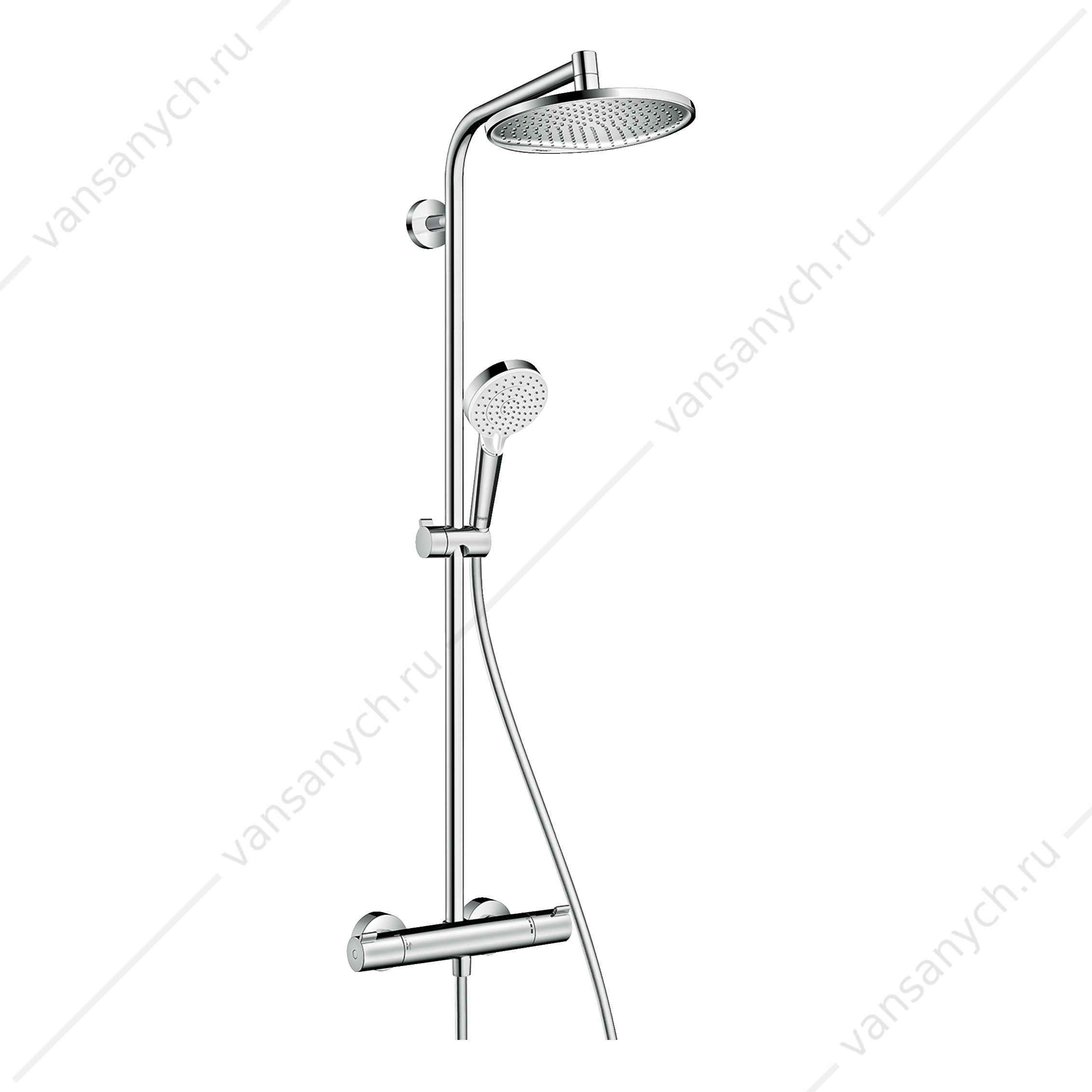 Душевая система Hansgrohe Crometta S 240 1jet 27267000 HANSGROHE (Германия) купить в Тюмени (Ван Саныч™)