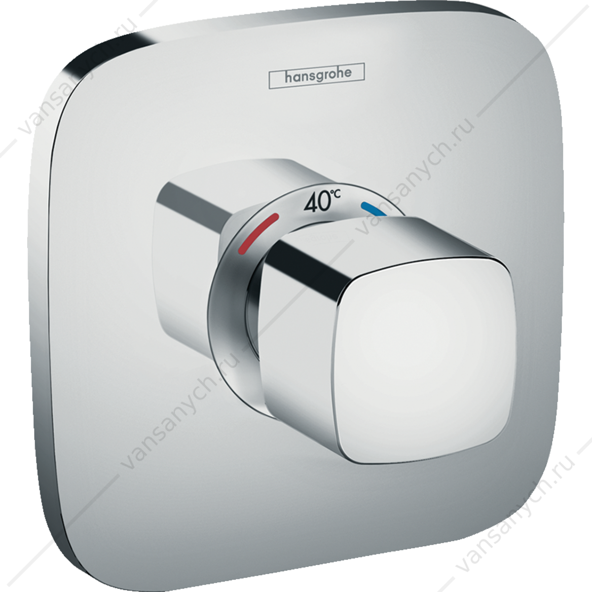 Смеситель термостат для душа Highflow (внешняя часть) HANSGROHE Ecostat E 15706000 HANSGROHE (Германия) купить в Тюмени (Ван Саныч™)