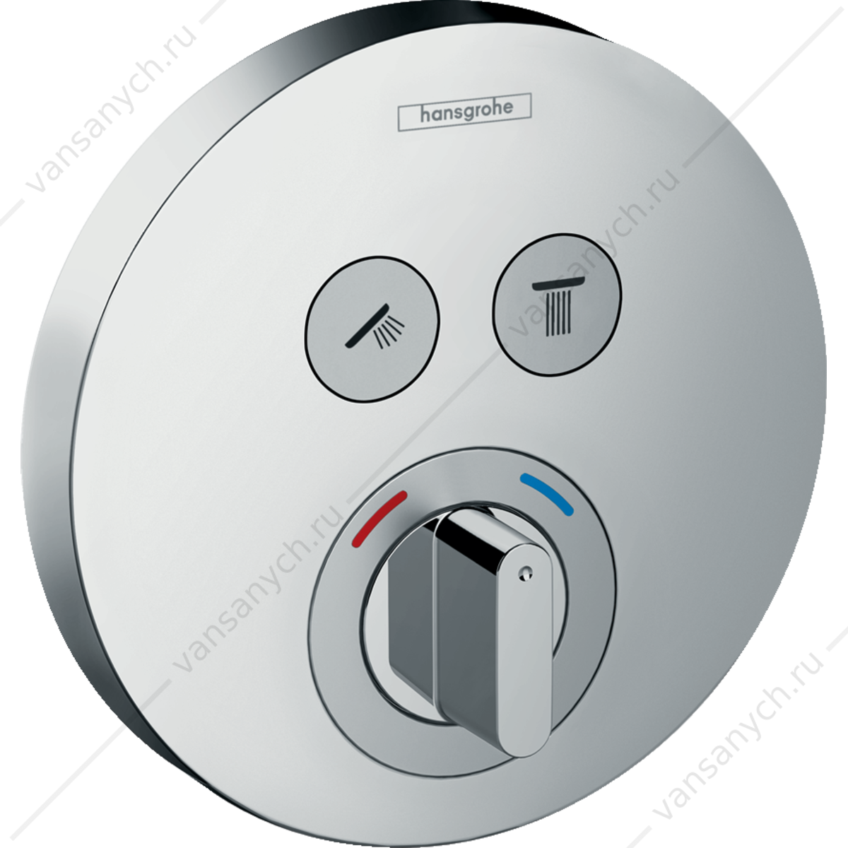 Смеситель для душа (внешняя часть) HANSGROHE ShowerSelect S 15748000 HANSGROHE (Германия) купить в Тюмени (Ван Саныч™)