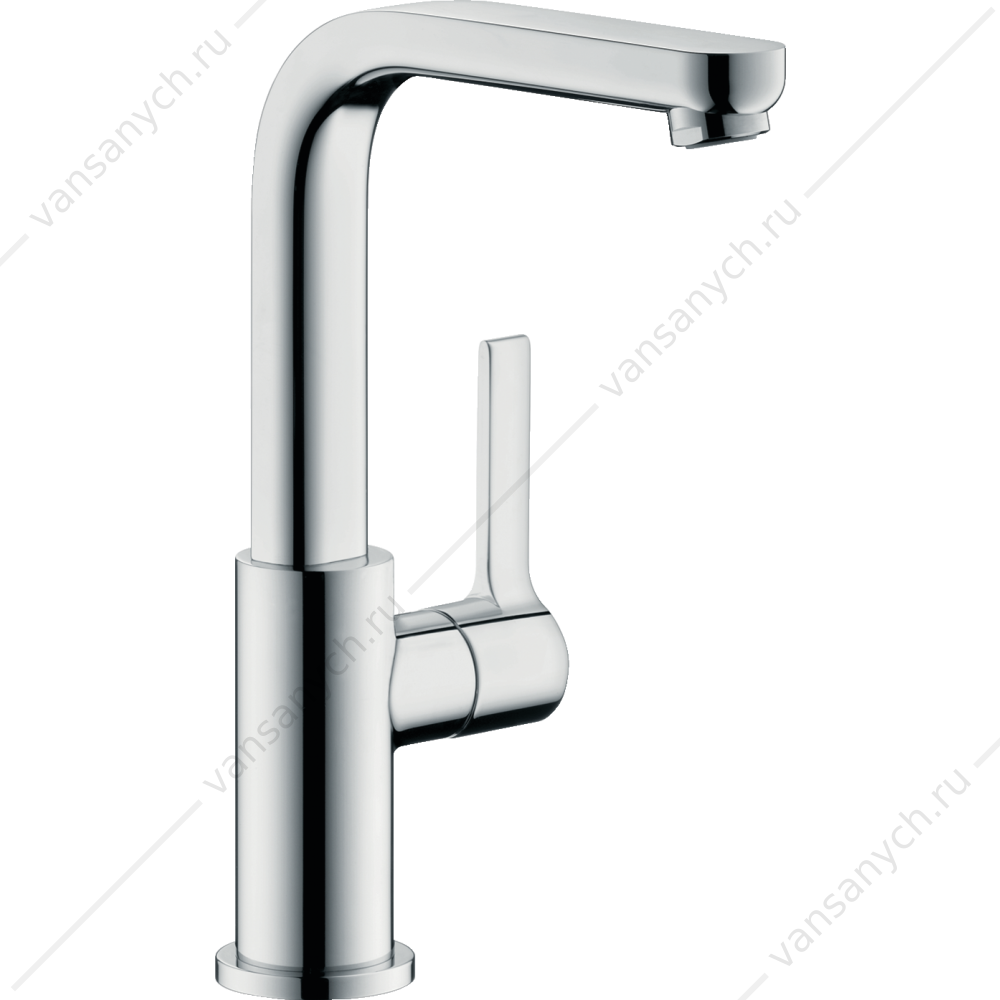 Смеситель для раковины (поворотный излив) HANSGROHE Metris S 31161000 HANSGROHE (Германия) купить в Тюмени (Ван Саныч™)