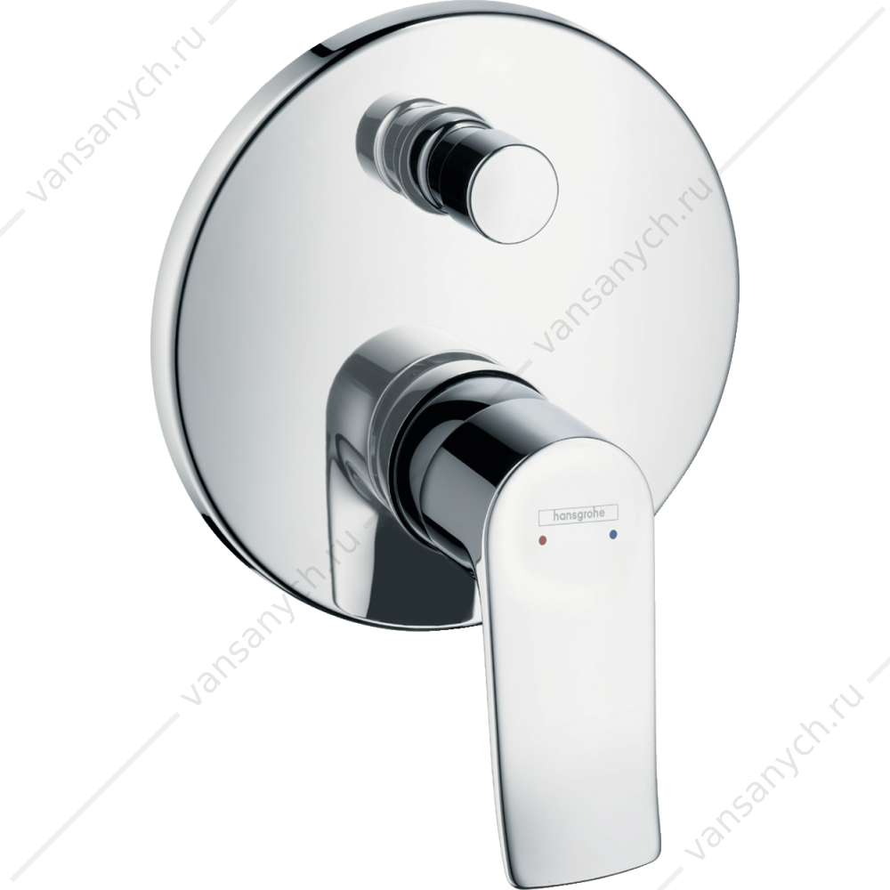 Смеситель для  ванны HANSGROHE Metris  к ibox universal 31493000 HANSGROHE (Германия) купить в Тюмени (Ван Саныч™)