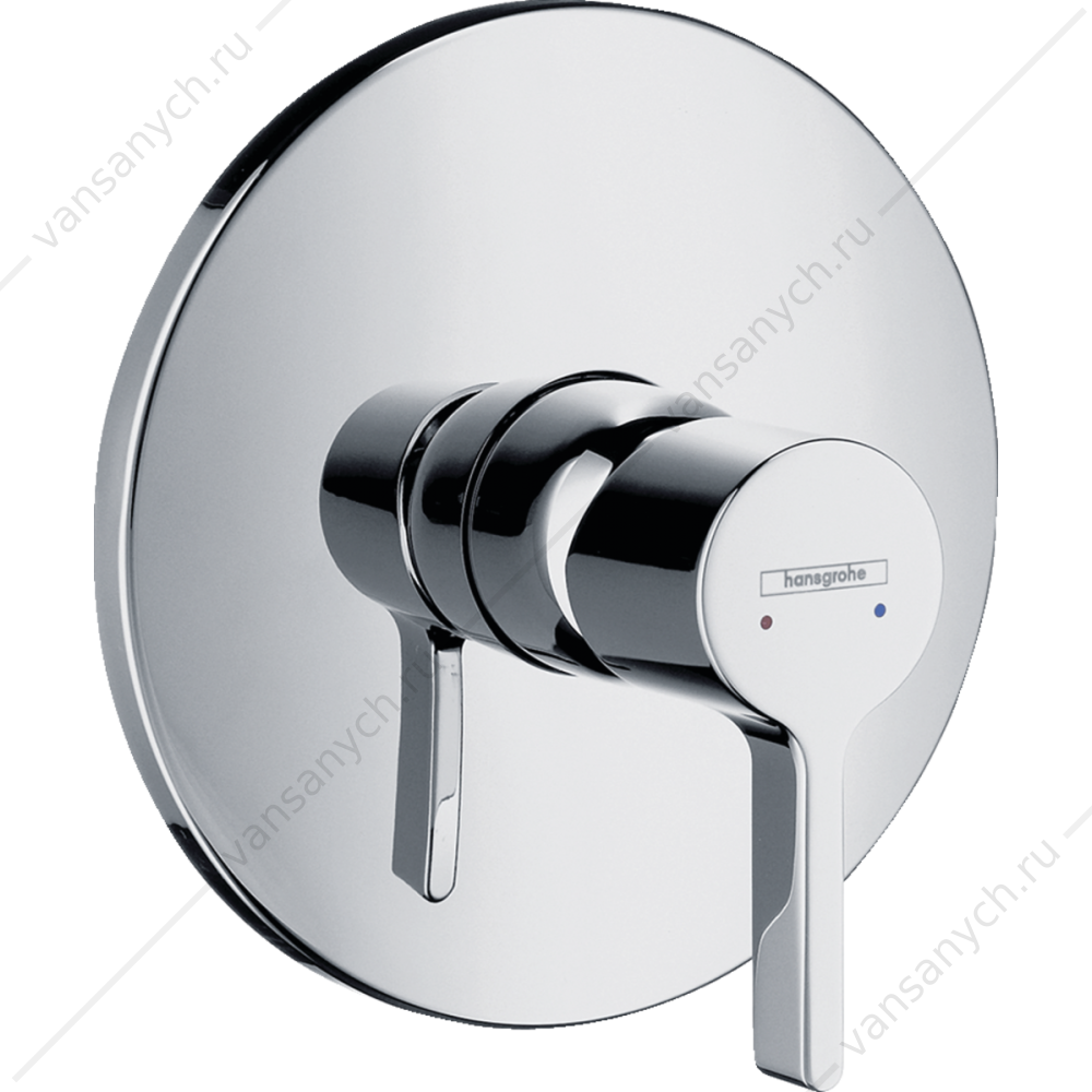 Смеситель встаиваемый для душа HANSGROHE Metris S 31665000 к ibox universal                                                   HANSGROHE (Германия) купить в Тюмени (Ван Саныч™)