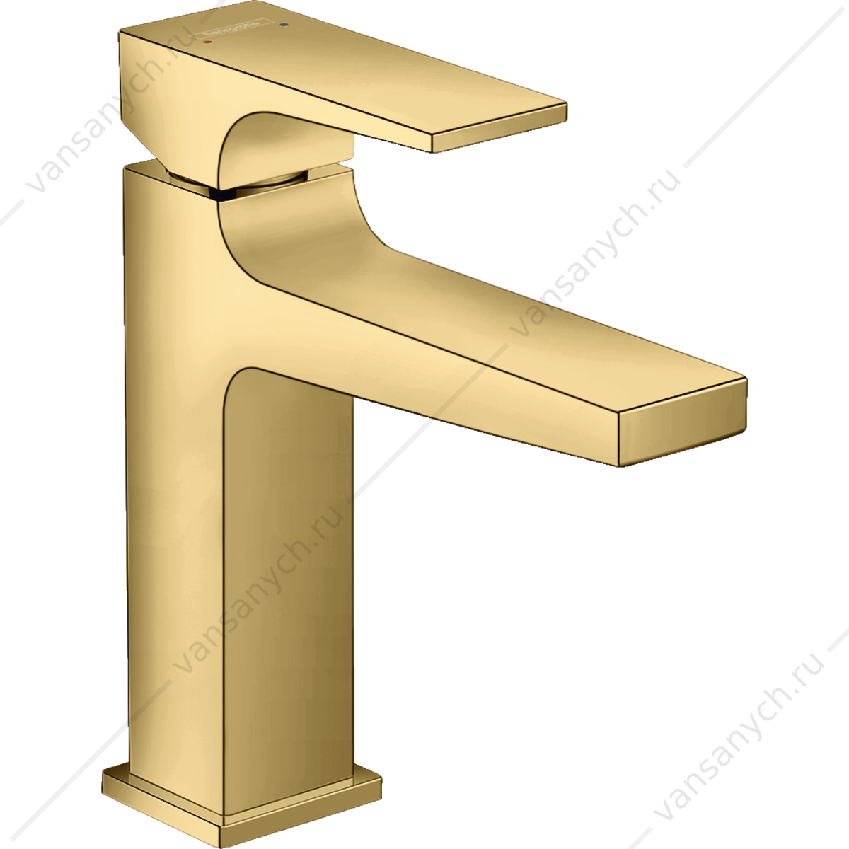 Смеситель для раковины 110 push-open золото полир. HANSGROHE Metropol 32507990 HANSGROHE (Германия) купить в Тюмени (Ван Саныч™)