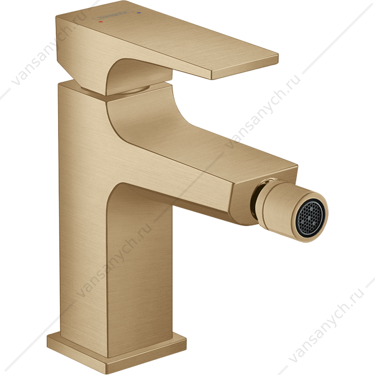Смеситель для биде push-open бронза шлиф. HANSGROHE Metropol 32520140 HANSGROHE (Германия) купить в Тюмени (Ван Саныч™)