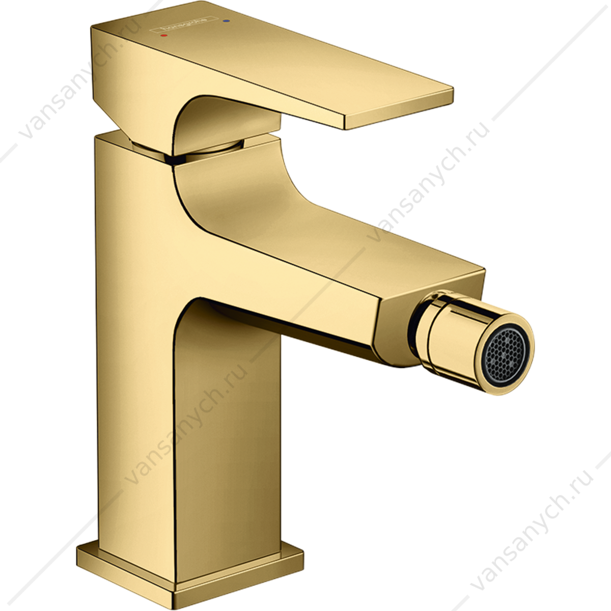 Смеситель для биде push-open золото HANSGROHE Metropol 32520990 HANSGROHE (Германия) купить в Тюмени (Ван Саныч™)
