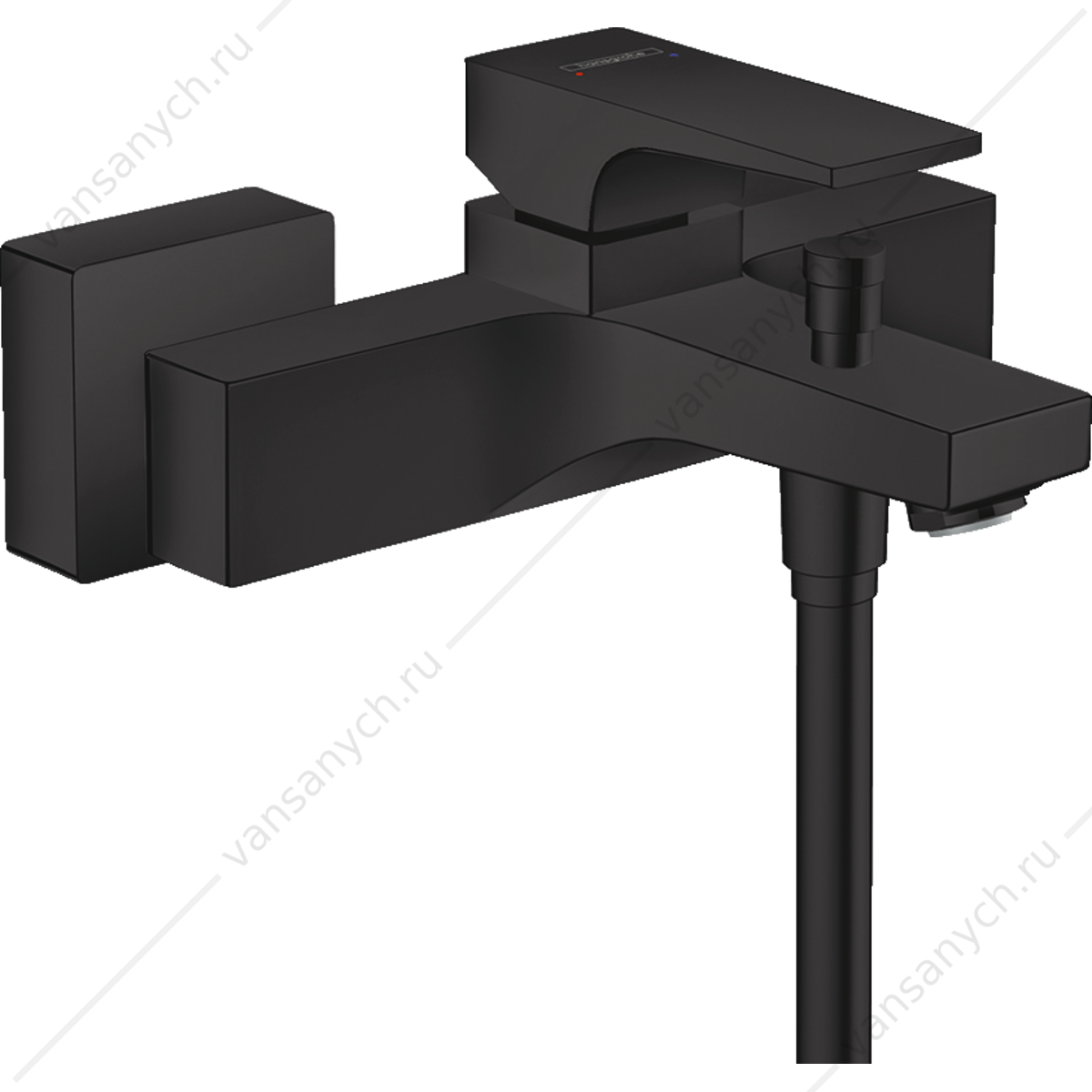 Смеситель для ванны черный матовый HANSGROHE Metropol 32540670 HANSGROHE (Германия) купить в Тюмени (Ван Саныч™)