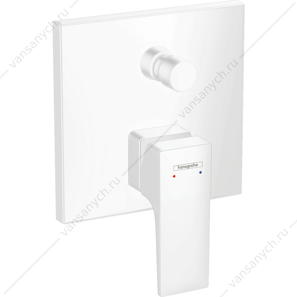 Смеситель для ванны (внешняя часть) белый матовый HANSGROHE Metropol 32545700 HANSGROHE (Германия) купить в Тюмени (Ван Саныч™)