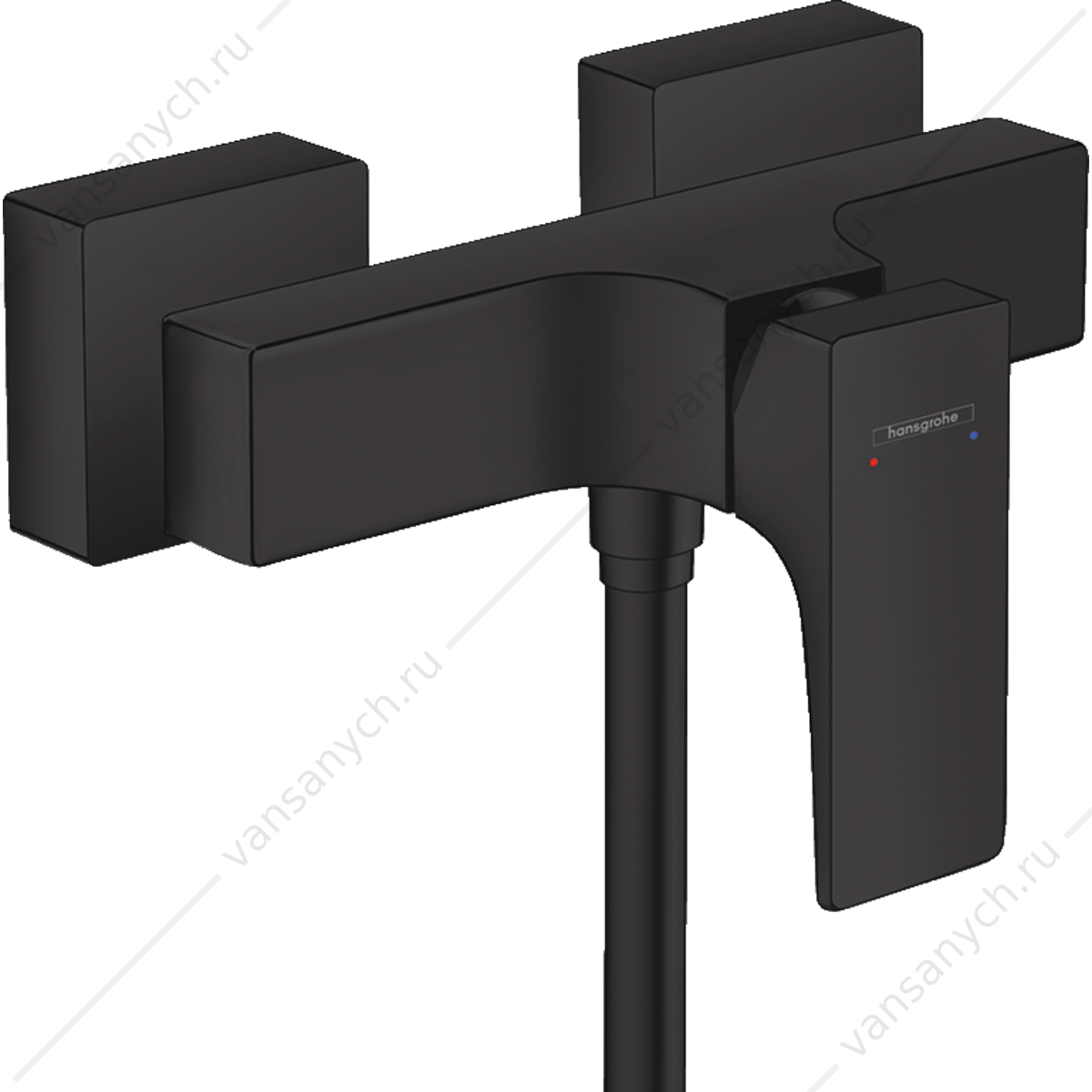 Смеситель для душа черный матовый HANSGROHE Metropol 32560670 HANSGROHE (Германия) купить в Тюмени (Ван Саныч™)