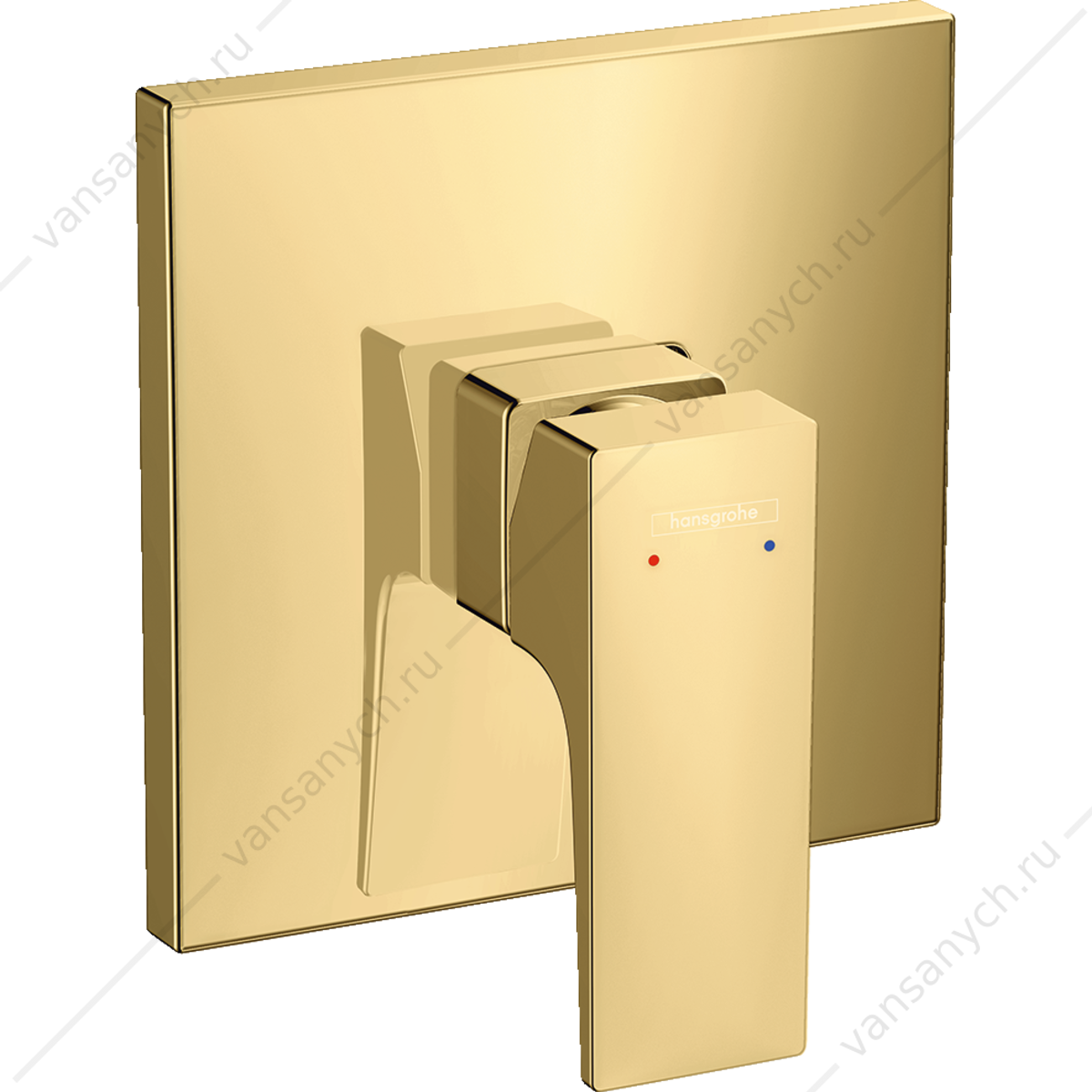 Смеситель для душа (внешняя часть) золотой полир. HANSGROHE Metropol 32565990 HANSGROHE (Германия) купить в Тюмени (Ван Саныч™)