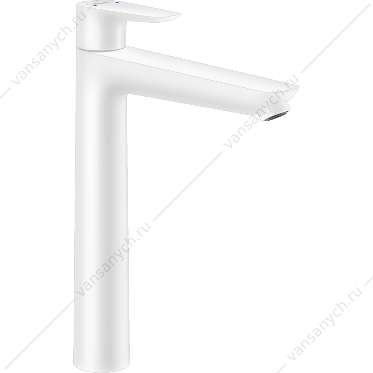 Смеситель для раковины 240 мм с донным клапаном белый матовый HANSGROHE Talis E 71716700 HANSGROHE (Германия) купить в Тюмени (Ван Саныч™)