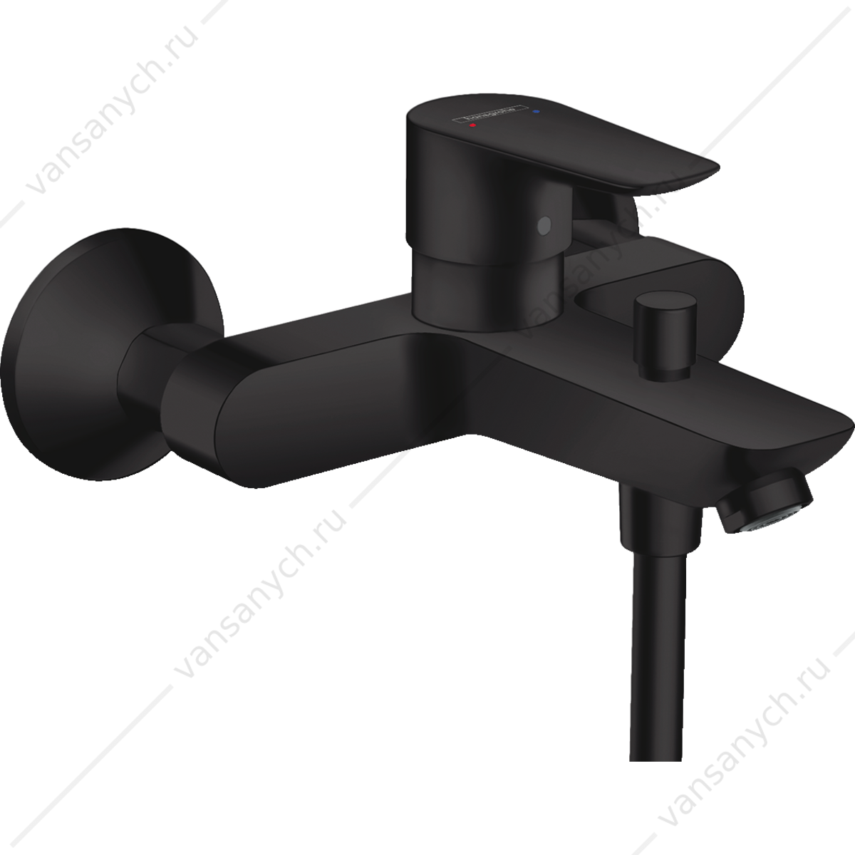 Смеситель для ванны черный матовый HANSGROHE Talis E 71740670 HANSGROHE (Германия) купить в Тюмени (Ван Саныч™)