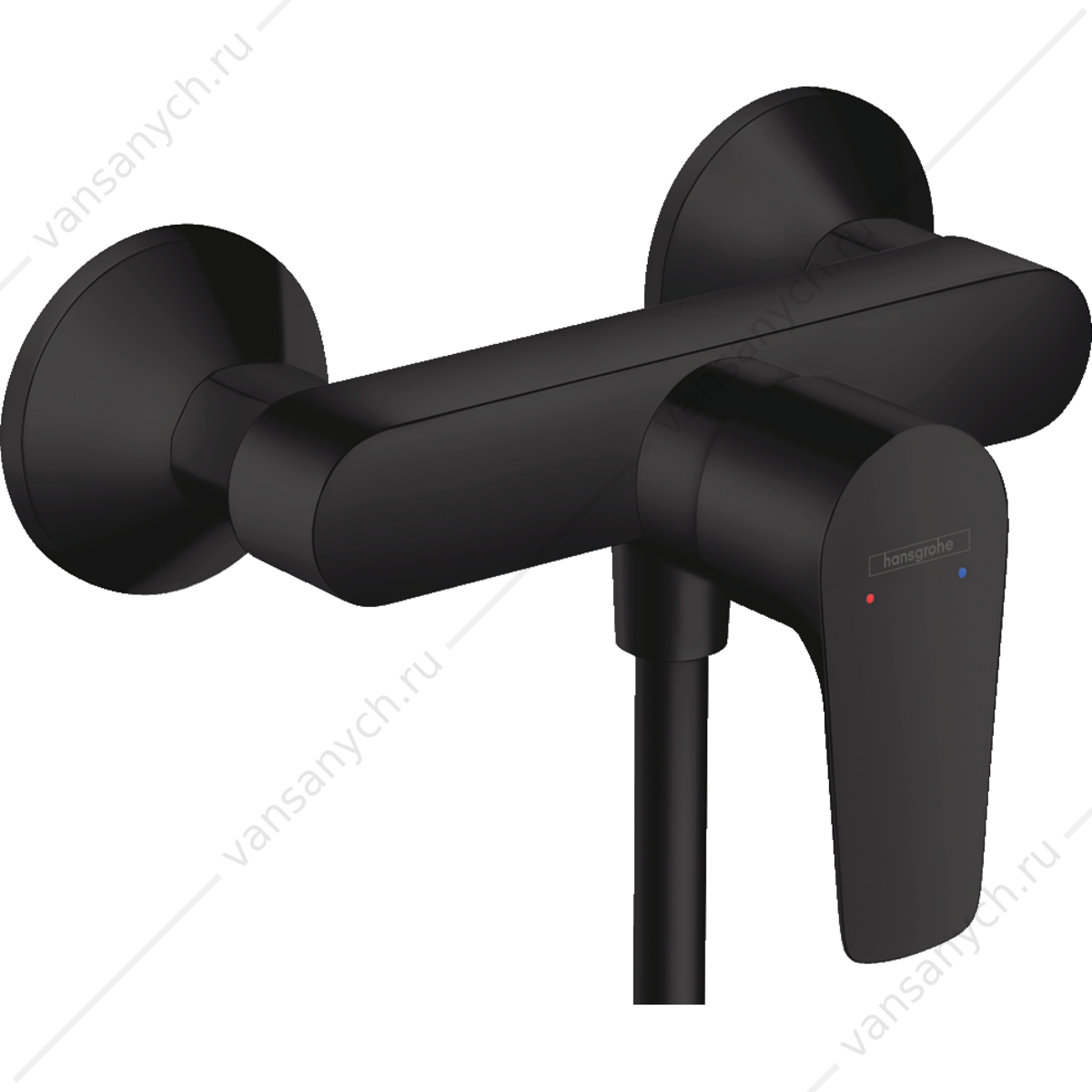 Смеситель для душа черный матовый HANSGROHE Talis E 71760670 HANSGROHE (Германия) купить в Тюмени (Ван Саныч™)