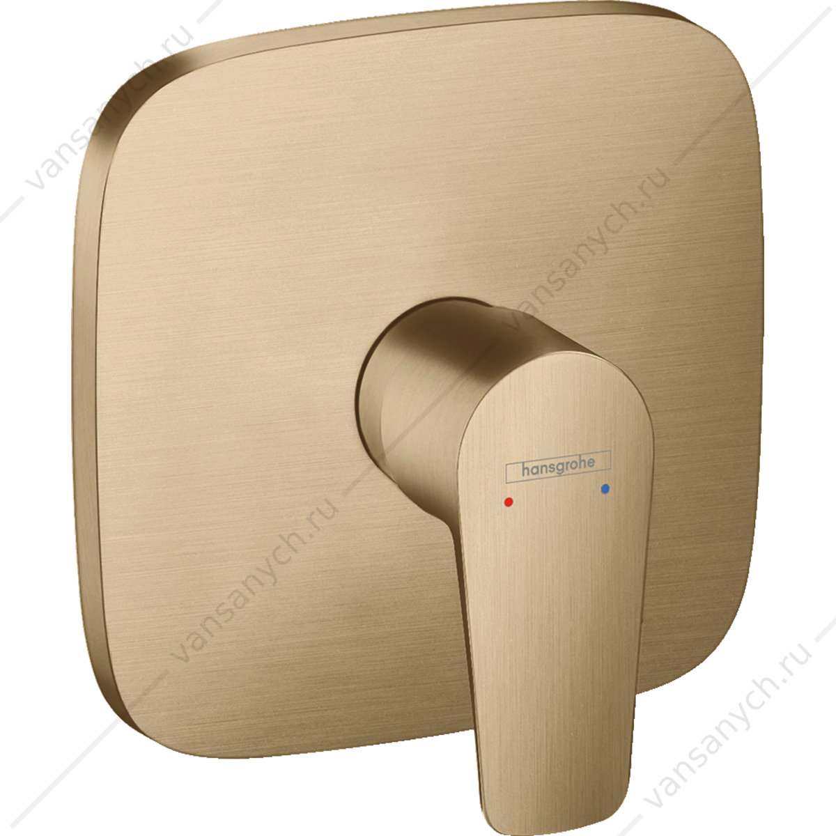 Смеситель для душа (внешняя часть) бронза шлиф. HANSGROHE Talis E 71765140 HANSGROHE (Германия) купить в Тюмени (Ван Саныч™)