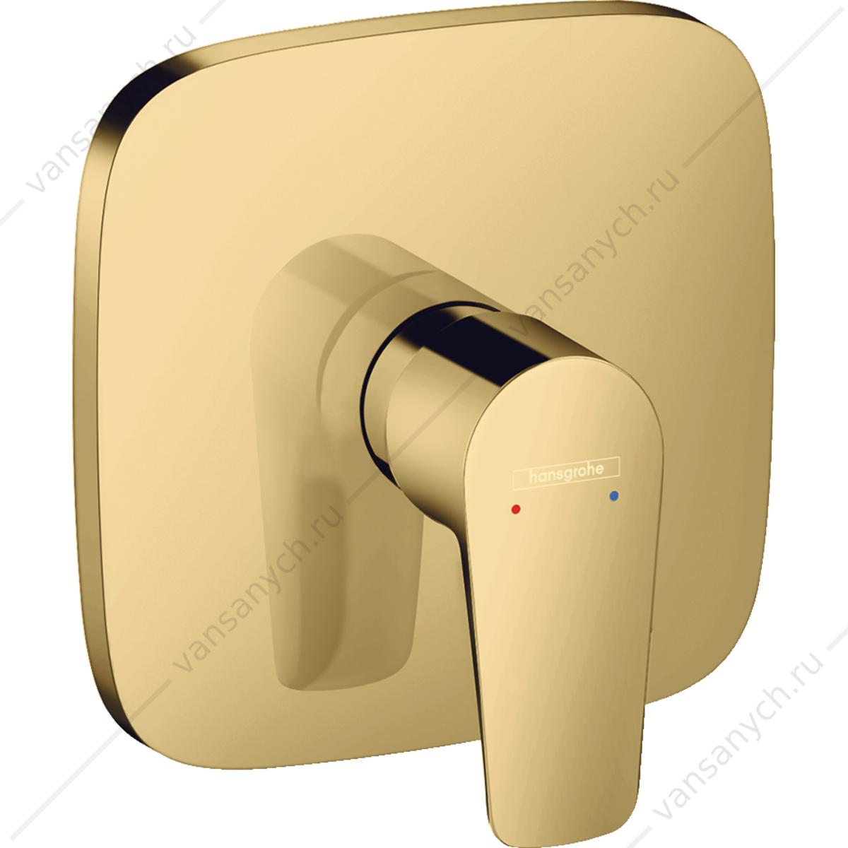 Смеситель для душа (внешняя часть) золото полир. HANSGROHE Talis E 71765990 HANSGROHE (Германия) купить в Тюмени (Ван Саныч™)