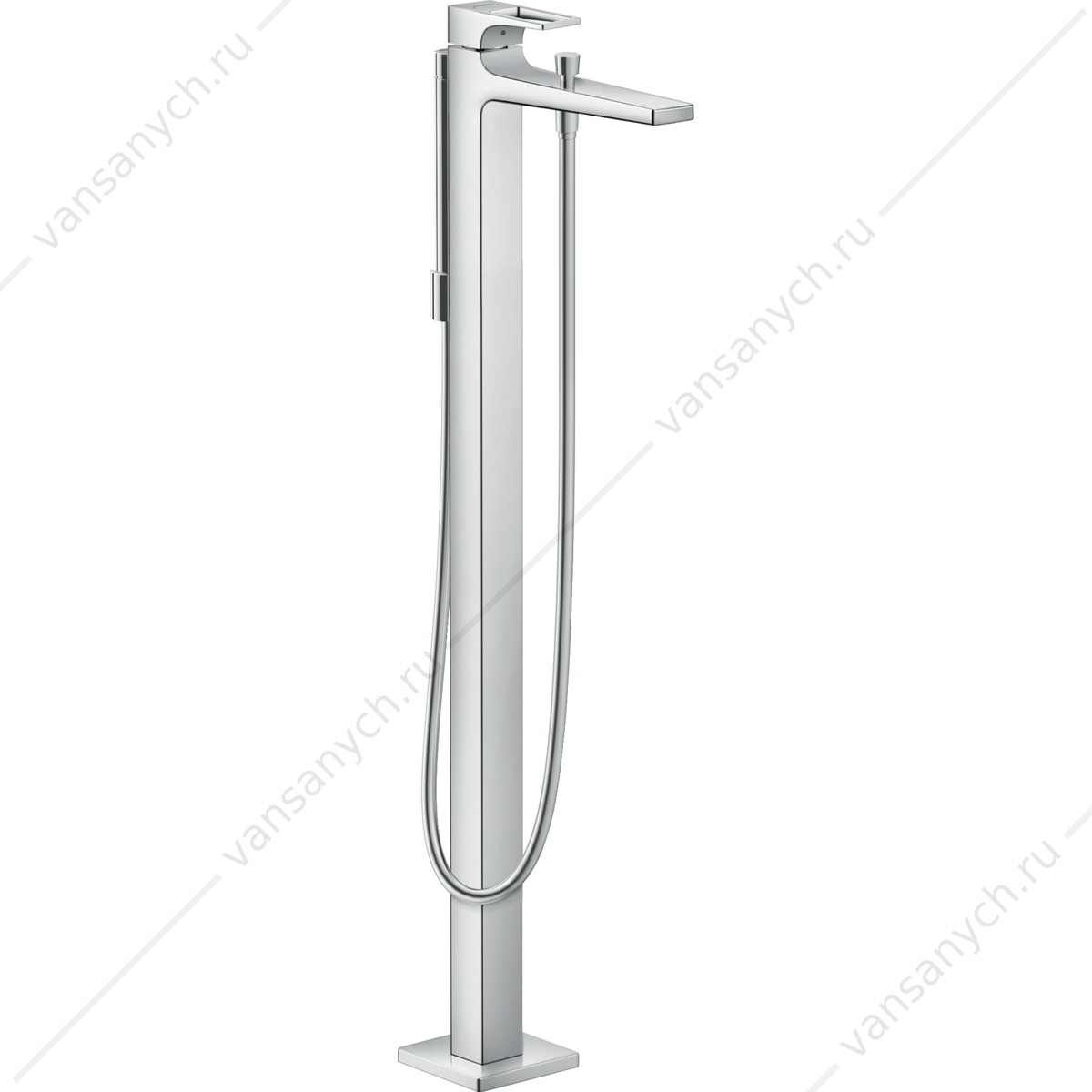 Смеситель для ванны  напольный с рукояткой-петлей HANSGROHE Metropol 74532000 HANSGROHE (Германия) купить в Тюмени (Ван Саныч™)