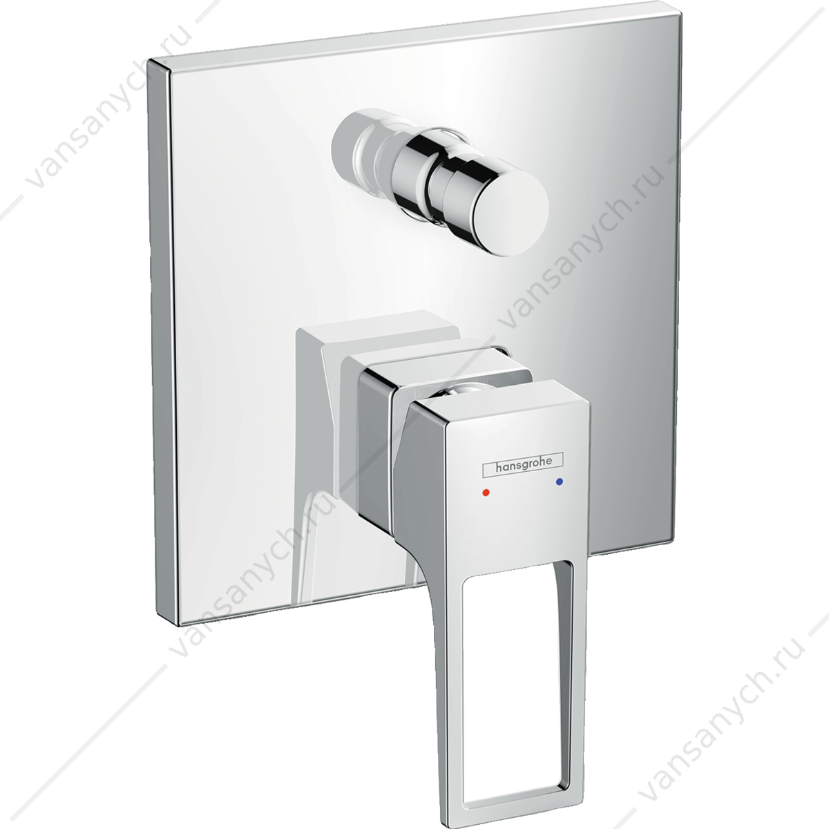 Смеситель для ванны с рукояткой-петлей (внешняя часть) HANSGROHE Metropol 74545000 HANSGROHE (Германия) купить в Тюмени (Ван Саныч™)