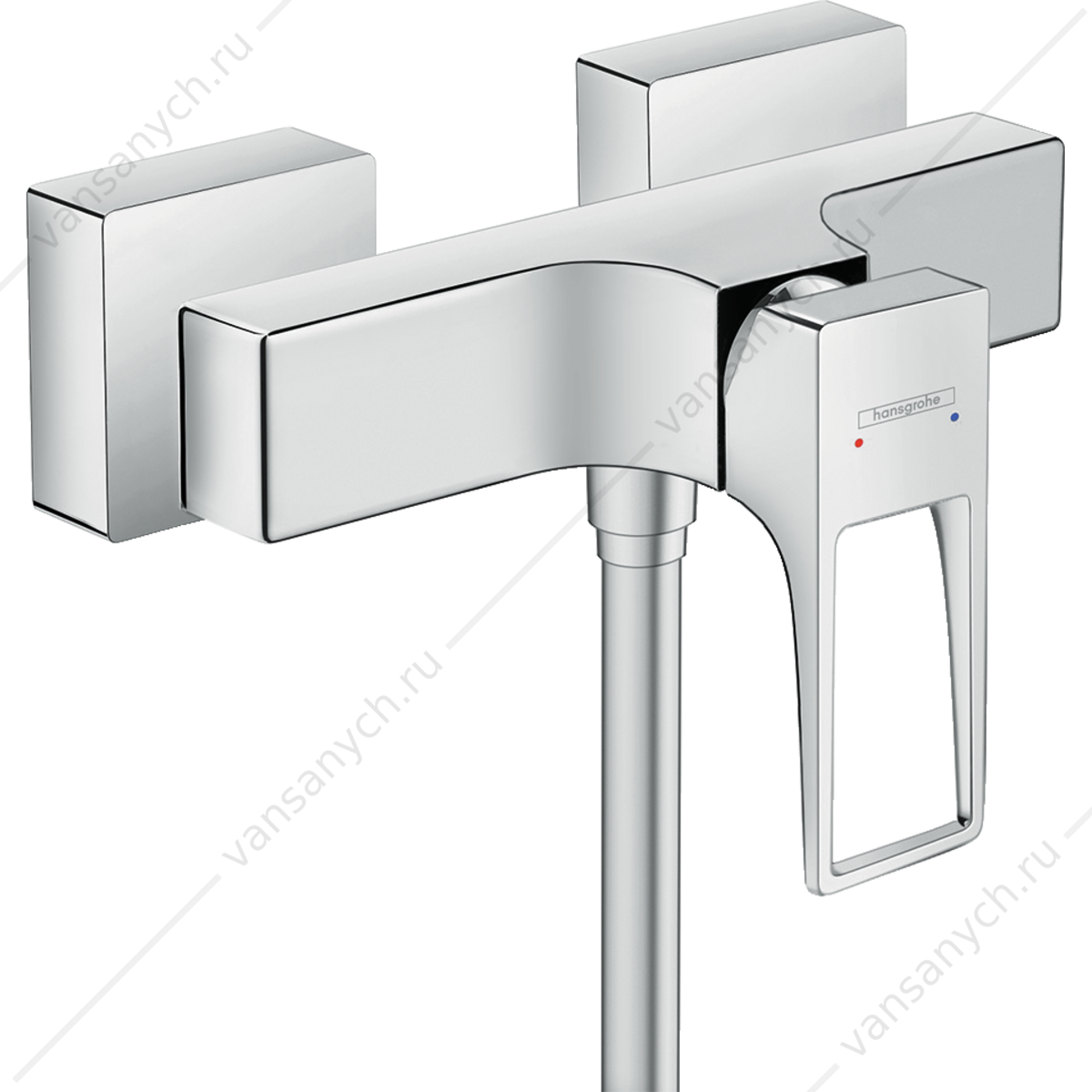 Смеситель для душа с рукояткой-петлей хром HANSGROHE Metropol 74560000 HANSGROHE (Германия) купить в Тюмени (Ван Саныч™)
