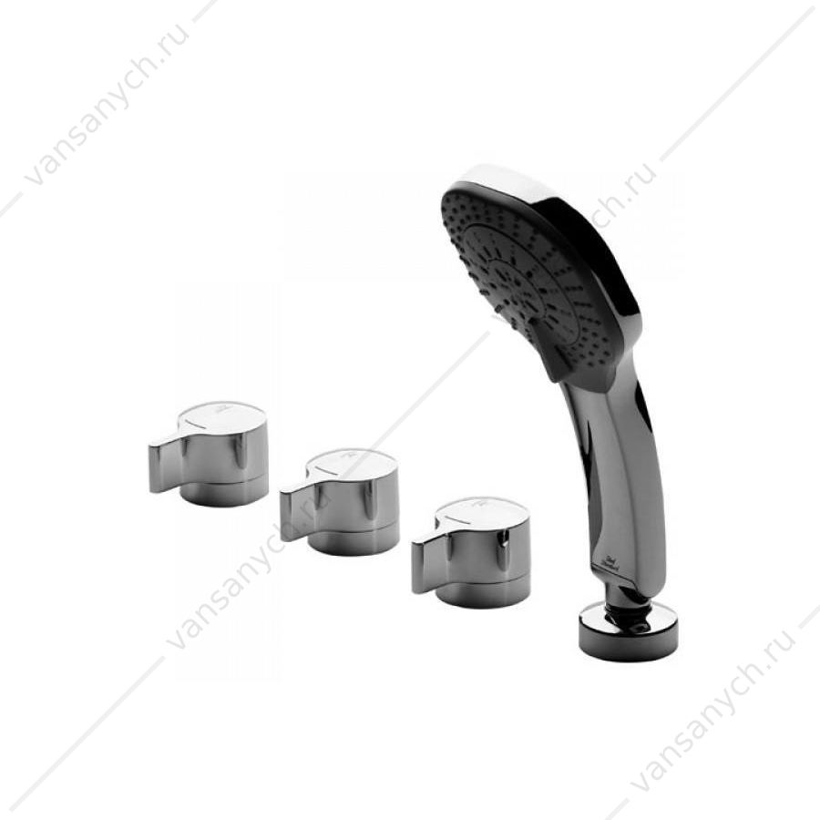 Смеситель для ванны/душа на борт ванны Ideal Standard MELANGE A4292AA (4 отверстия) Ideal Standard (Бельгия) купить в Тюмени (Ван Саныч™)