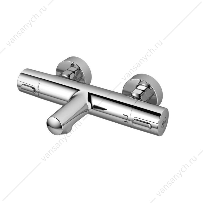 Смеситель термостатический настенный для ванны/душа Ideal Standard CERATHERM 100 A4623AA Ideal Standard (Бельгия) купить в Тюмени (Ван Саныч™)