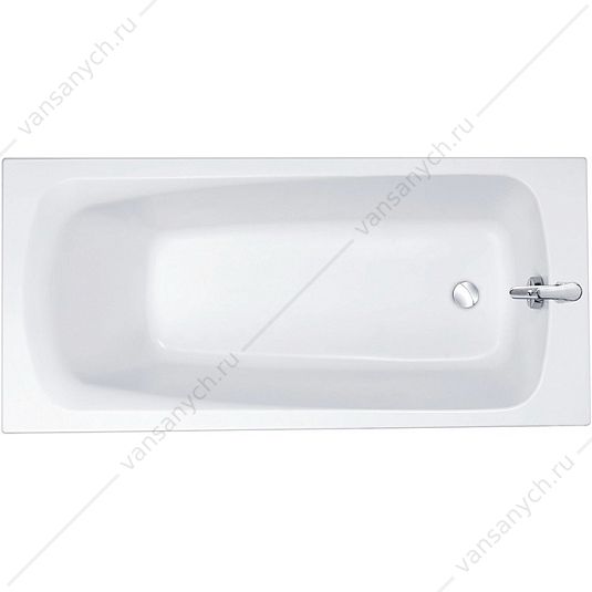Ванна 170х70 акриловая  Jacob Delafon Patio E6812RU-01  Jacob Delafon (Франция) купить в Тюмени (Ван Саныч™)