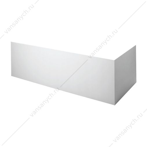 Фронтальный экран Jacob Delafon Elite 170см+боковой 75см экран белый E6D080-00  Jacob Delafon (Франция) купить в Тюмени (Ван Саныч™)