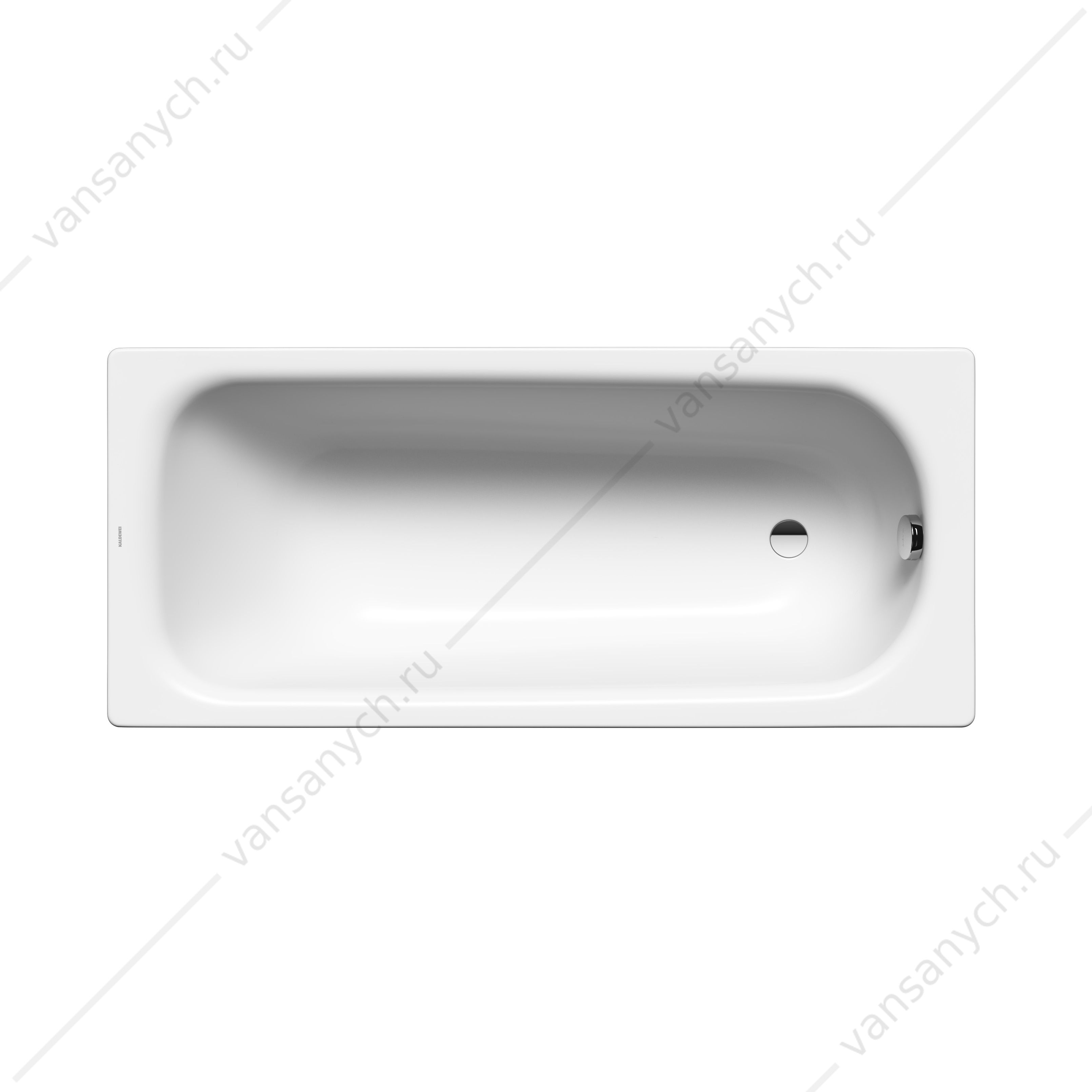 Ванна Kaldewei Saniform Plus 362-1 160х70 белый + anti-sleap+Easy Clean KALDEWEI (Германия) купить в Тюмени (Ван Саныч™)