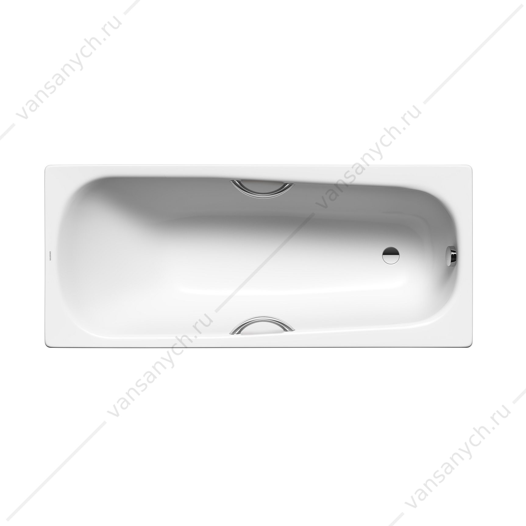 Ванна Kaldewei Saniform Plus Star 333 160х75 белый + отв.под ручки KALDEWEI (Германия) купить в Тюмени (Ван Саныч™)