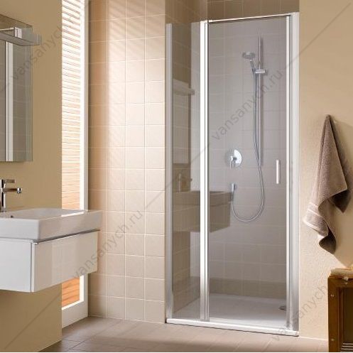 Дверь душевая Kermi CADA XS CK 1GL 09020 VPK 1-створ. 860-910/2000мм , крепл. слева  Kermi (Германия) купить в Тюмени (Ван Саныч™)