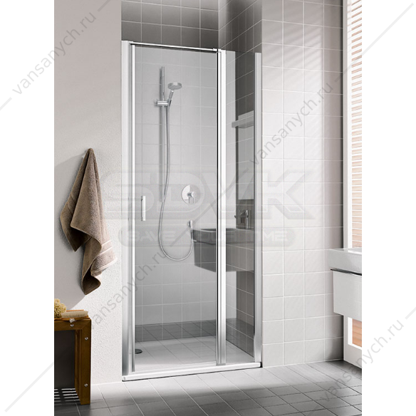 Дверь душевая Kermi CADA XS CK 1GR 08020 VPK 1-створ. 760-810/2000мм , крепл. справа  Kermi (Германия) купить в Тюмени (Ван Саныч™)