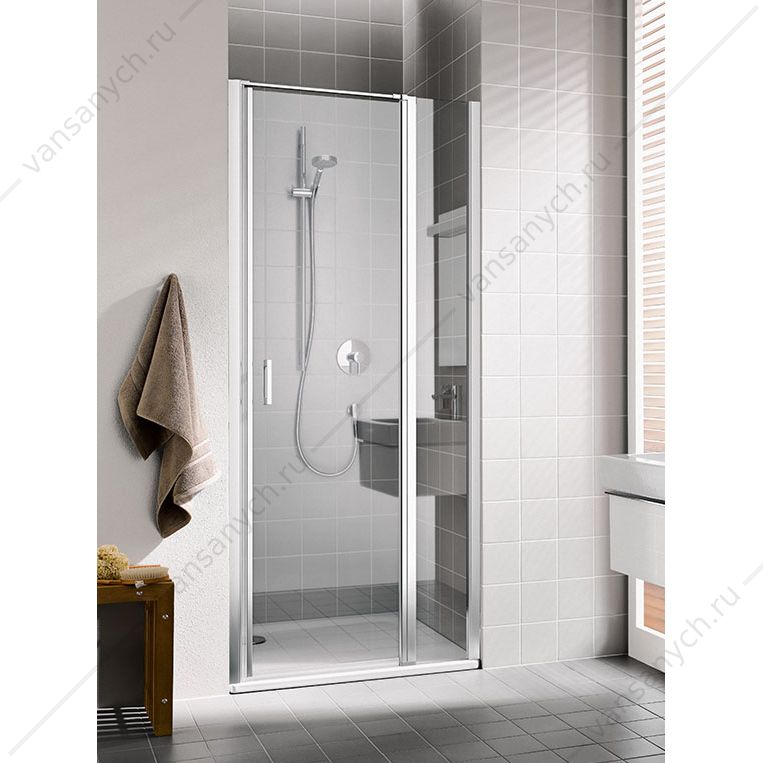 Дверь душевая Kermi CADA XS CK 1GR 10020 VPK 1-створ. 960-1010/2000мм , крепл. справа  Kermi (Германия) купить в Тюмени (Ван Саныч™)