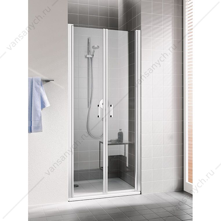 Дверь душевая Kermi CADA XS CK PTD 10020 VPK 2-створ. 960-1010/2000мм,  Kermi (Германия) купить в Тюмени (Ван Саныч™)