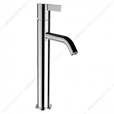 Смеситель высокий для раковины Laufen Kartell by, 125 мм 3.1133.8.004.120.1  LAUFEN (Швейцария) купить в Тюмени (Ван Саныч™)