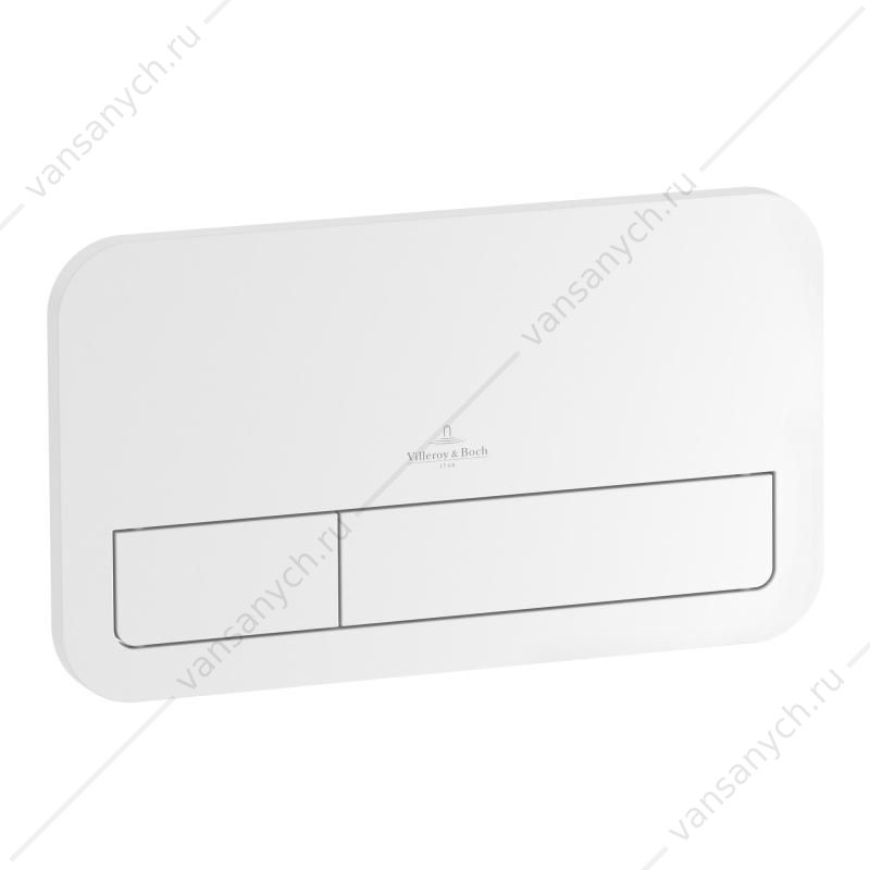 Кнопка смыва  VILLEROY & BOCH ViConnect белая 9224 9068  Villeroy&Boch (Германия) купить в Тюмени (Ван Саныч™)