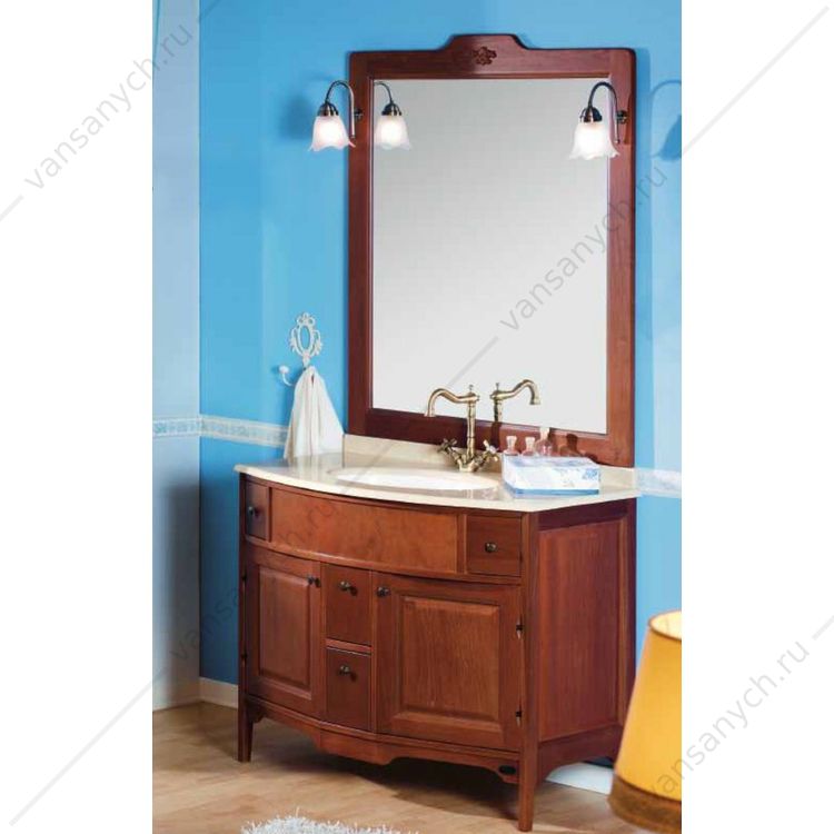 Тумба с раковиной Cezares ALICANTE 106см Decorato Celeste Crema Cezares (Италия) купить в Тюмени (Ван Саныч™)