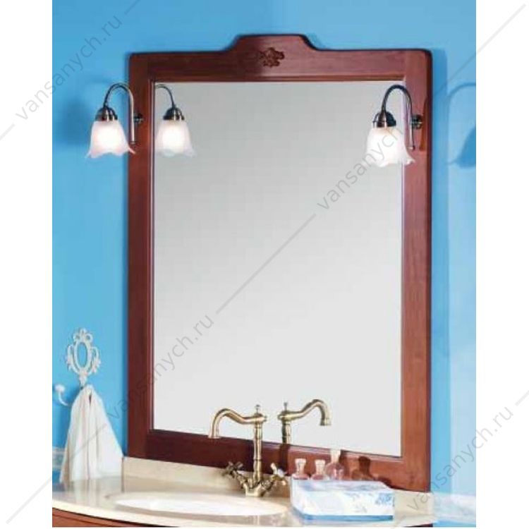 Зеркало Cezares ALICANTE 80*90 Decorato Celeste Crema Cezares (Италия) купить в Тюмени (Ван Саныч™)