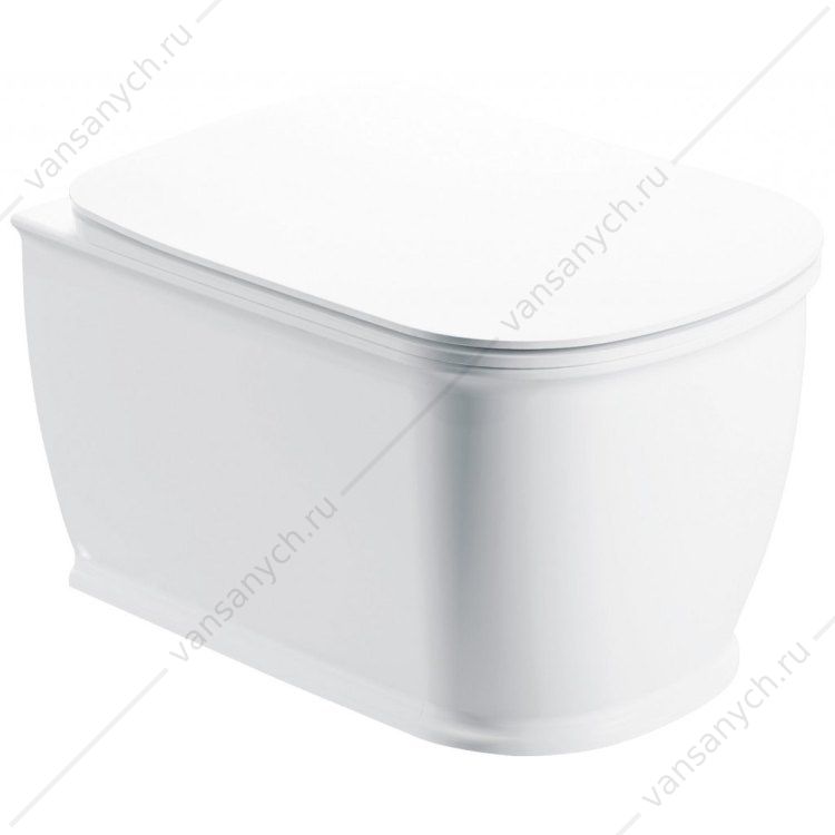Унитаз подвесной Belbagno Prado BB10150CH Belbagno (Италия) купить в Тюмени (Ван Саныч™)