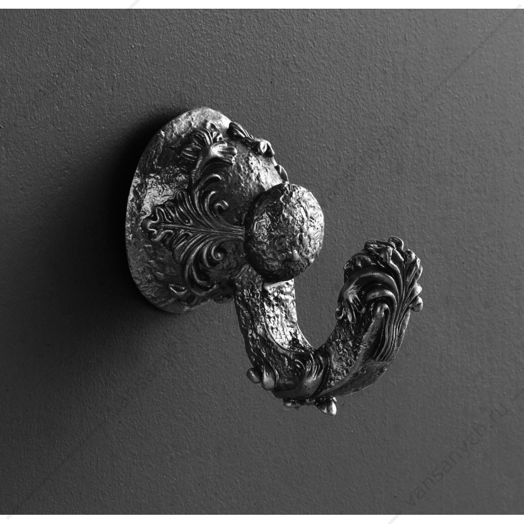 Крючок ART&MAX SCULPTURE серебро ART&MAX (Италия) купить в Тюмени (Ван Саныч™)