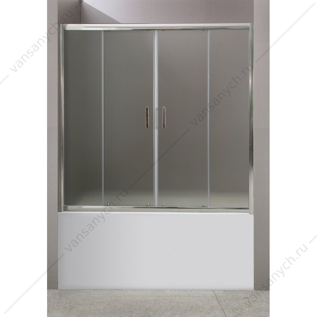 Шторка на ванну BELBAGNO UNO-VF-2 170см прозрачное (С) Belbagno (Италия) купить в Тюмени (Ван Саныч™)