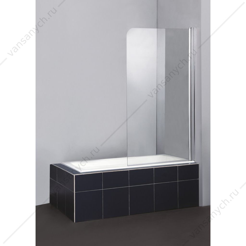 Шторка на ванну BELBAGNO SELA-V-1 80х140 прозрачное (С) Belbagno (Италия) купить в Тюмени (Ван Саныч™)