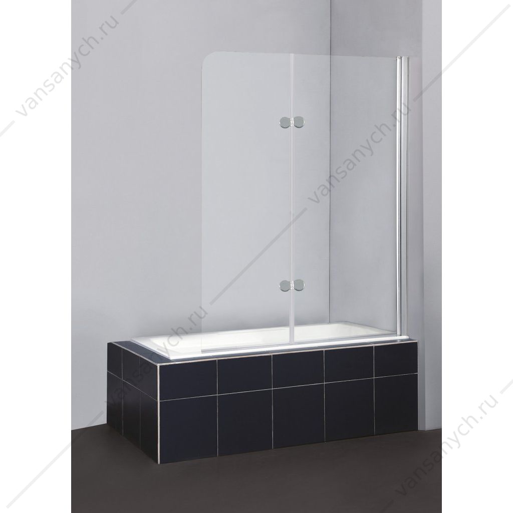 Шторка на ванну BELBAGNO SELA-V-21 120см прозрачное (С) Belbagno (Италия) купить в Тюмени (Ван Саныч™)